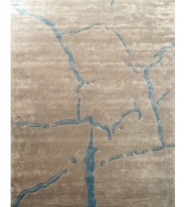 TAPIS MODERNE GRAPHIC MARBRE TURQUOISE